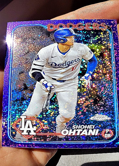 2024 Topps Chrome #1 Shohei Ohtani — front