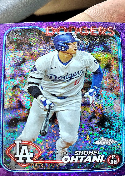 2024 Topps Chrome #053 Shohei Ohtani — front