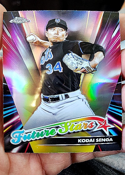 2024 Topps Chrome #FS-9 Kodai Senga Future Stars — front