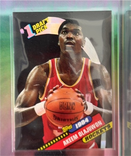 1992-93 Topps Archives #4 Akeem Olajuwon — front