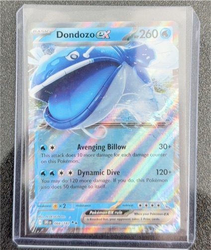 2025 Pokémon TCG Scarlet & Violet Destined Rivals #066 Dondozo ex — front