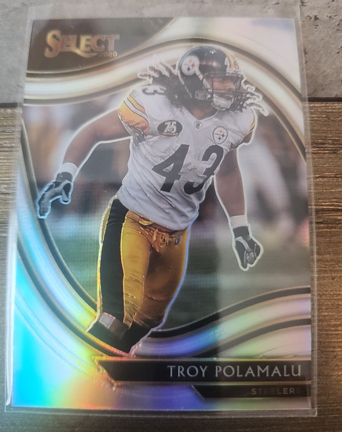 2020 Panini Select #341 Troy Polamalu — front