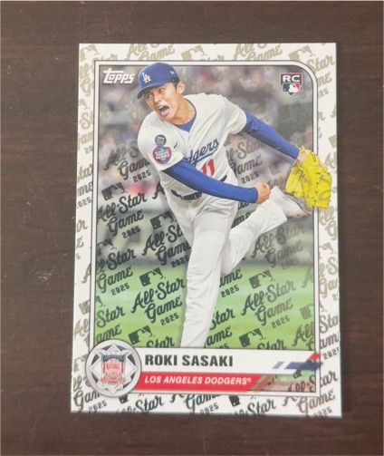 2025 Topps All-Star Game #70 Roki Sasaki — front