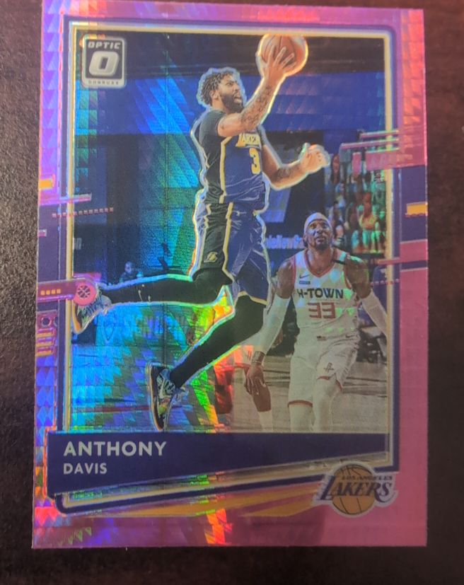 2020-21 Panini Donruss Optic #42 Anthony Davis — front