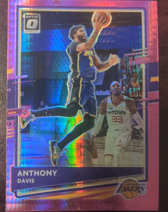 2020-21 Donruss Optic #42 Anthony Davis — front