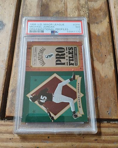 1995 Upper Deck Minor League #OP-6 Michael Jordan — front