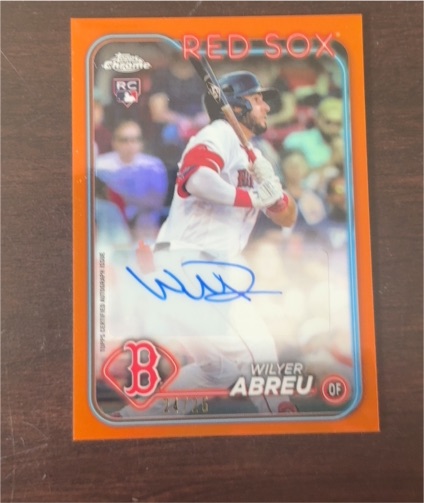 2024 Topps Chrome #RA-WA Wilyer Abreu — front