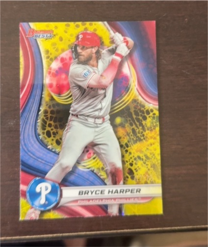 2024 Bowman's Best #48 Bryce Harper — front