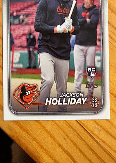 2024 Topps #697 Jackson Holliday — front