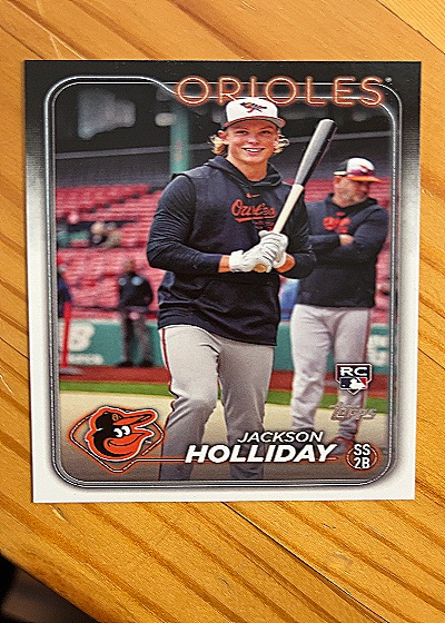 2024 Topps #697 Jackson Holliday — front