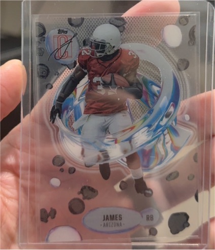 2024 Topps Signature Class #F-22 Edgerrin James Fluidity — front