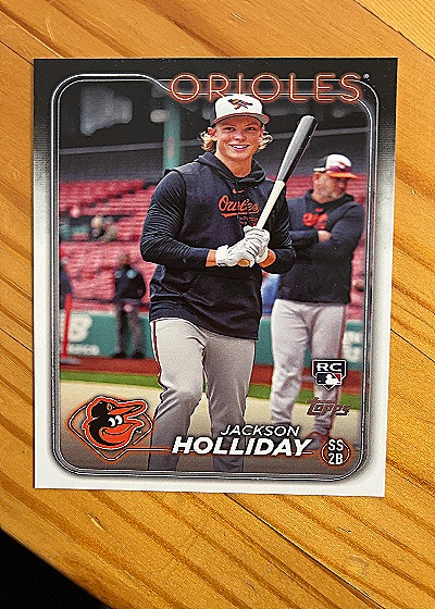 2024 Topps #697 Jackson Holliday — front