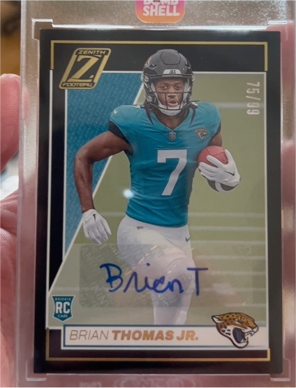 2024 Panini Zenith #114 Brian Thomas Jr. — front