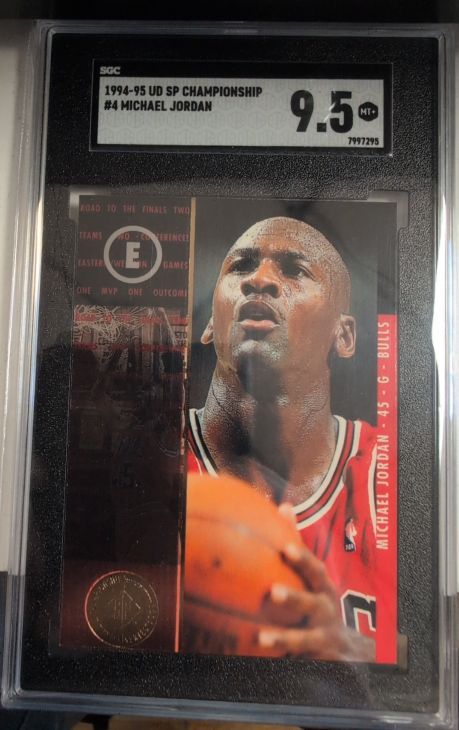 1994-95 Upper Deck SP Championship #4 Michael Jordan — front