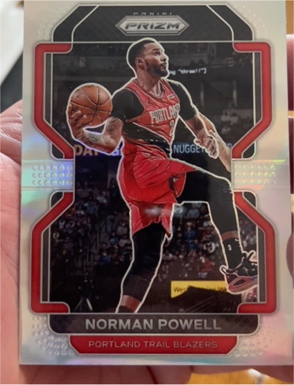 2021-22 Panini Prizm #119 Norman Powell — front