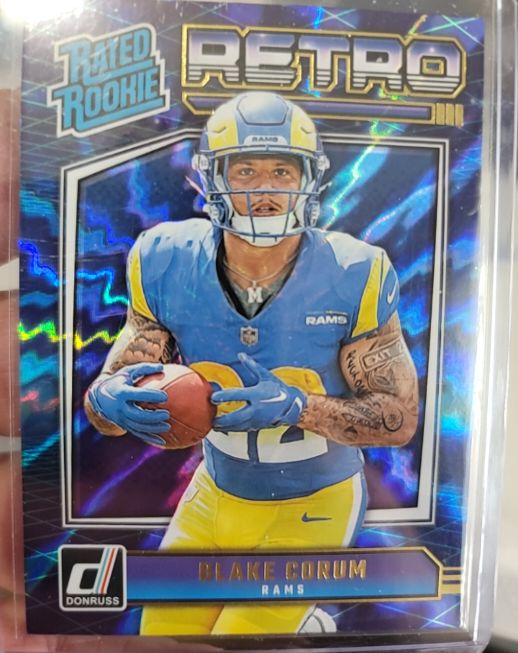 2024 Panini Donruss Rated Rookie Retro #10 Blake Corum — front