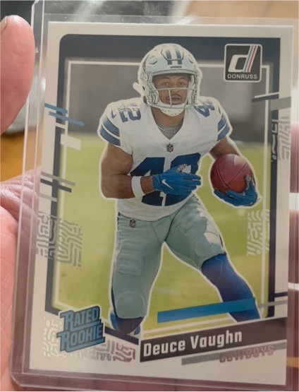 2023 Donruss #324 Deuce Vaughn — front