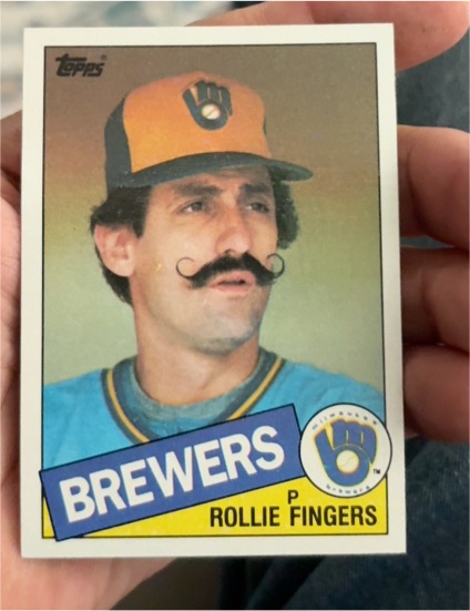 1985 Topps #750 Rollie Fingers — front