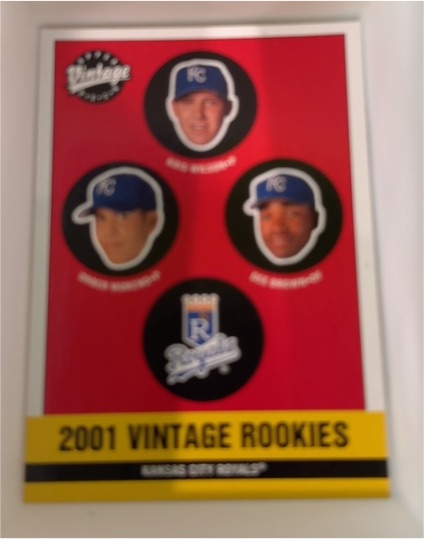 2001 Upper Deck Vintage #350 Kris Wilson / Orber Moreno / Dee Brown — front