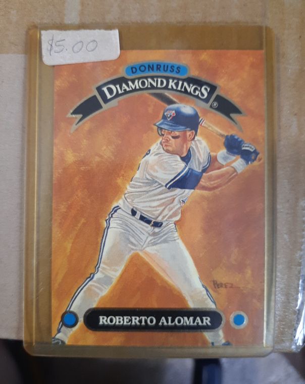 1992 Donruss Diamond Kings #DK-20 Roberto Alomar — front