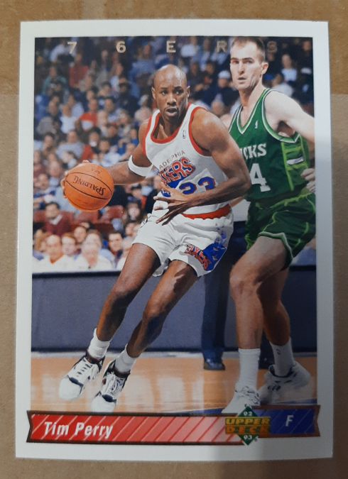 1992-93 Upper Deck #393 Tim Perry — front
