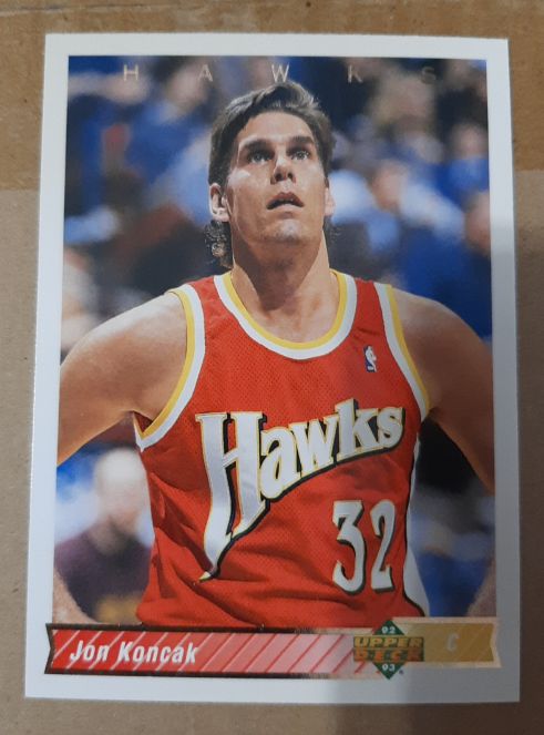1992-93 Upper Deck #343 Jon Koncak — front