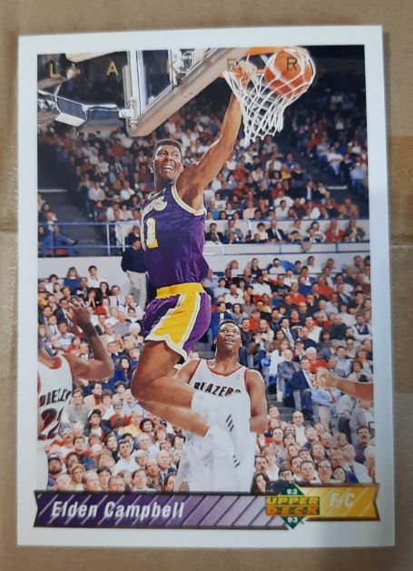 1992-93 Upper Deck #152 Elden Campbell — front