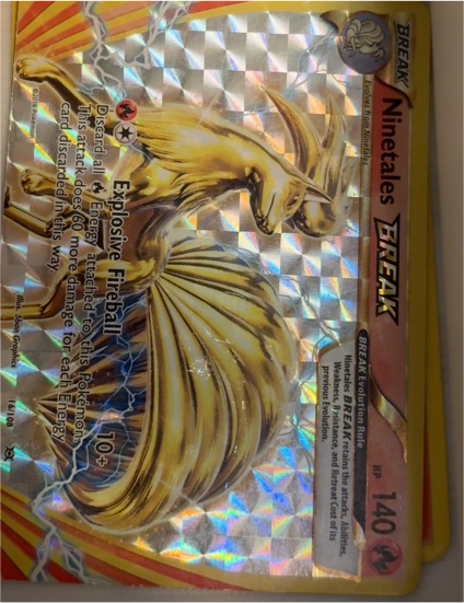 2016 Pokémon TCG XY Evolutions #16 Ninetales BREAK — front