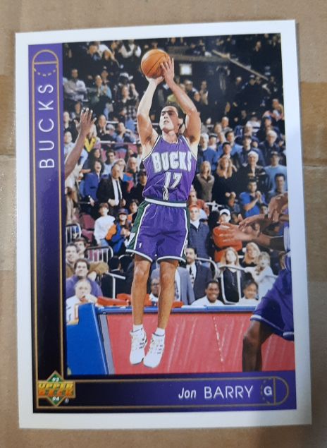 1993-94 Upper Deck #319 Jon Barry — front