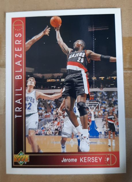 1993-94 Upper Deck #288 Jerome Kersey Portland Trail Blazers — front