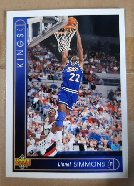 1993-94 Upper Deck #99 Lionel Simmons — front