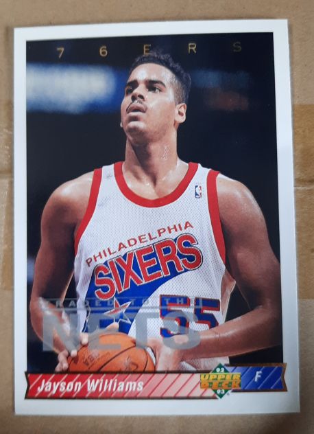 1992-93 Upper Deck #272 Jayson Williams — front