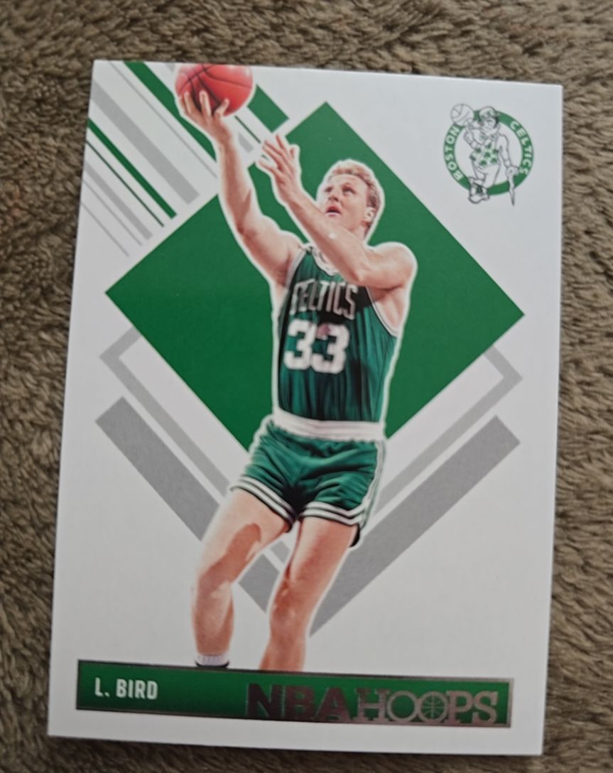 2024-25 Panini NBA Hoops #299 Larry Bird — front