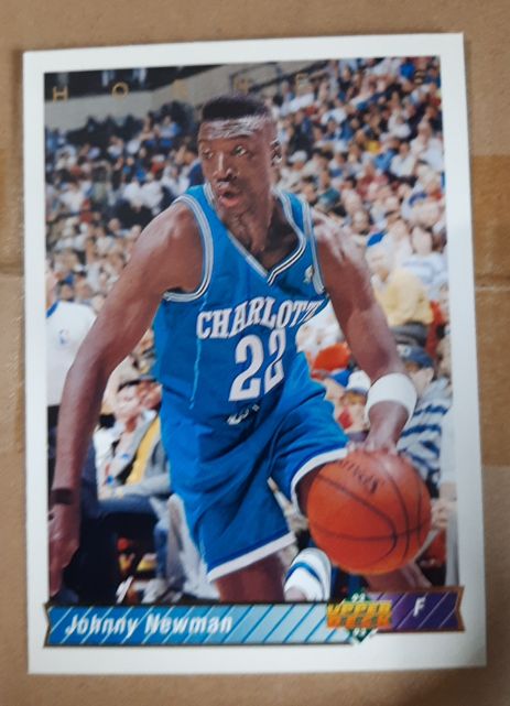 1992-93 Upper Deck #202 Johnny Newman — front