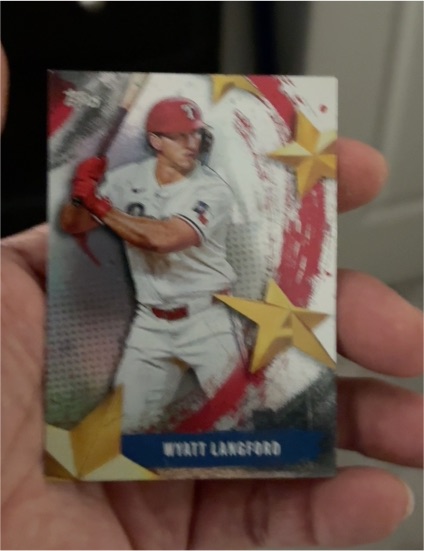 2025 Topps Series Two #SMLB-43 Wyatt Langford — front
