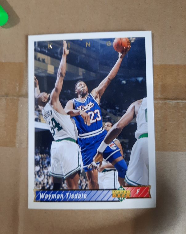 1992-93 Upper Deck #265 Wayman Tisdale — front