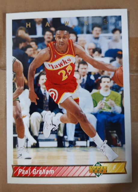 1992-93 Upper Deck #146 Paul Graham Atlanta Hawks — front