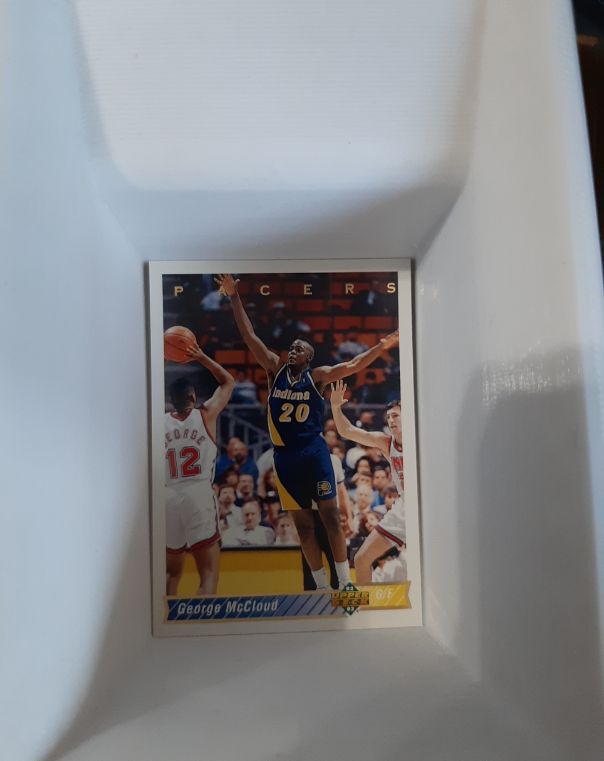 1992 Upper Deck #167 George McCloud — front