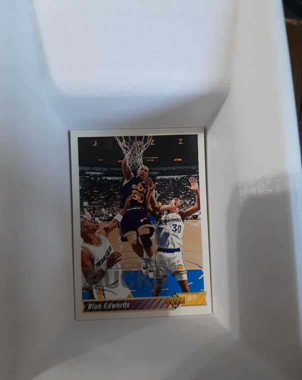 1993 Upper Deck Blue Edwards — front