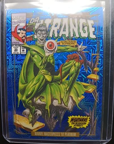 2024 Marvel Masterpieces '92 Platinum #61-V Nightmare — front