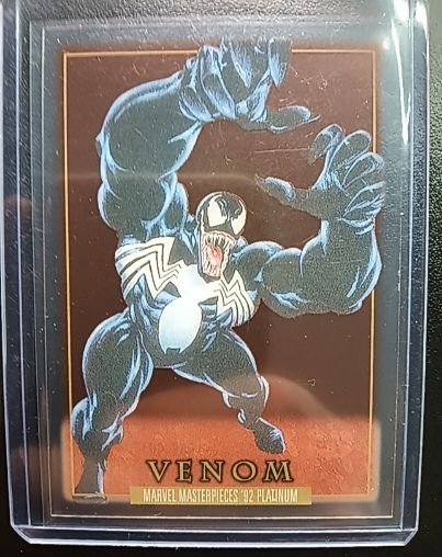 2024 Skybox Marvel Masterpieces '92 Platinum #97 Venom — front