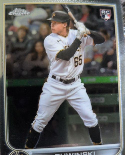 2022 Topps Chrome Update #USC180 Jack Suwinski Rookie — front