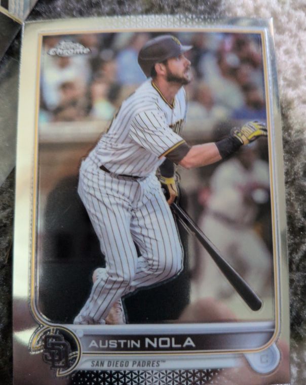2022 Topps Chrome Update #US133 Austin Nola — front