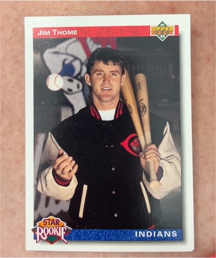 1992 Upper Deck #5 Jim Thome — front