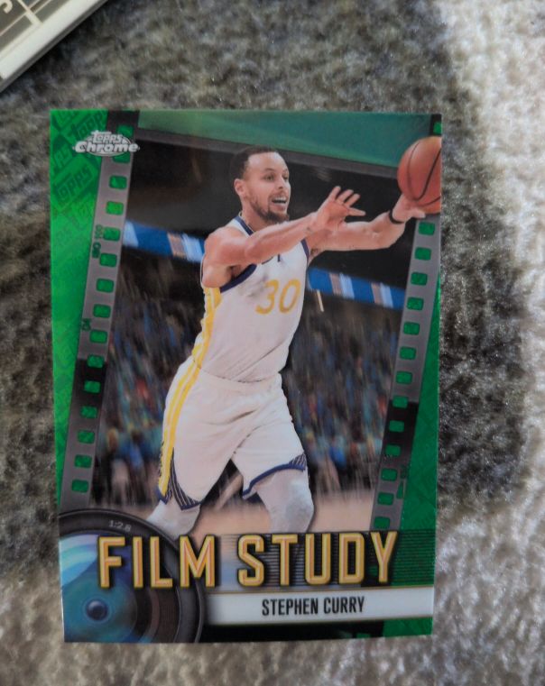 2024-25 Topps Chrome #FS-7 Stephen Curry Film Study — front