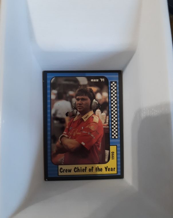 1991 Maxx #126 Robin Pemberton Crew Chief of the Year — front