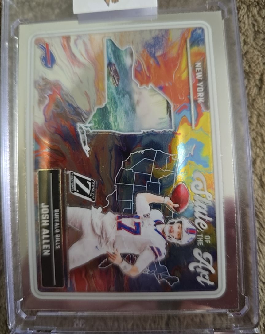2024 Panini Zenith #7 Josh Allen State of the Art — front