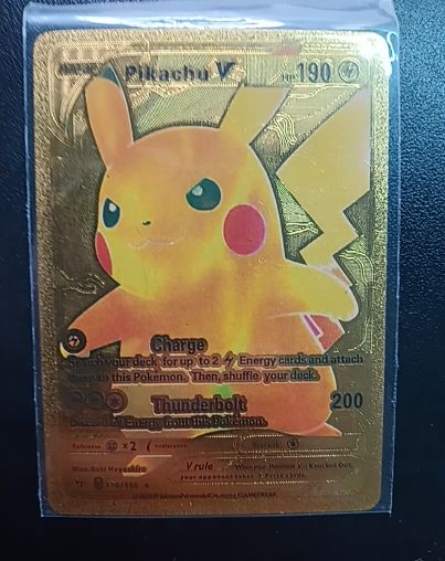 2020 Pokémon #170 Pikachu V — front