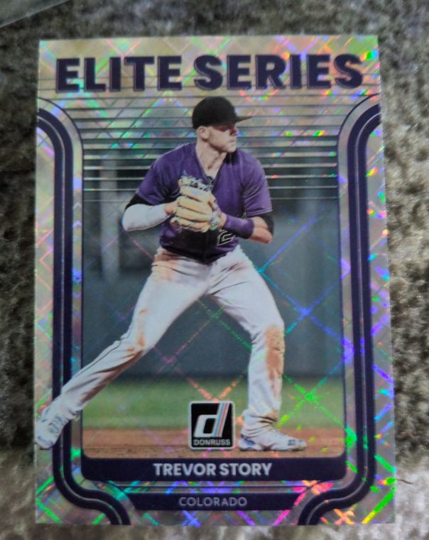 2022 Donruss Elite Series #ES-8 Trevor Story — front