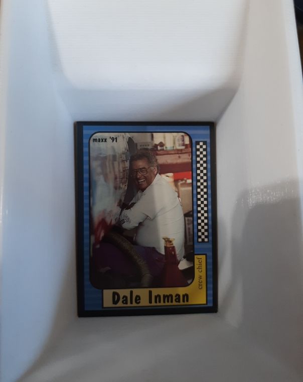 1991 Maxx #162 Dale Inman — front
